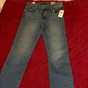 Boys Denim Polo Jeans